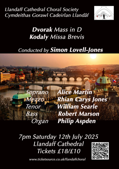 Kodaly Missa Brevis & Dvorak Mass in D